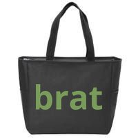 Brat Charli Girl Summer Zip Tote Bag