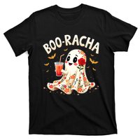 Booracha Cute Ghost Drink Fiesta Halloween Funny T-Shirt