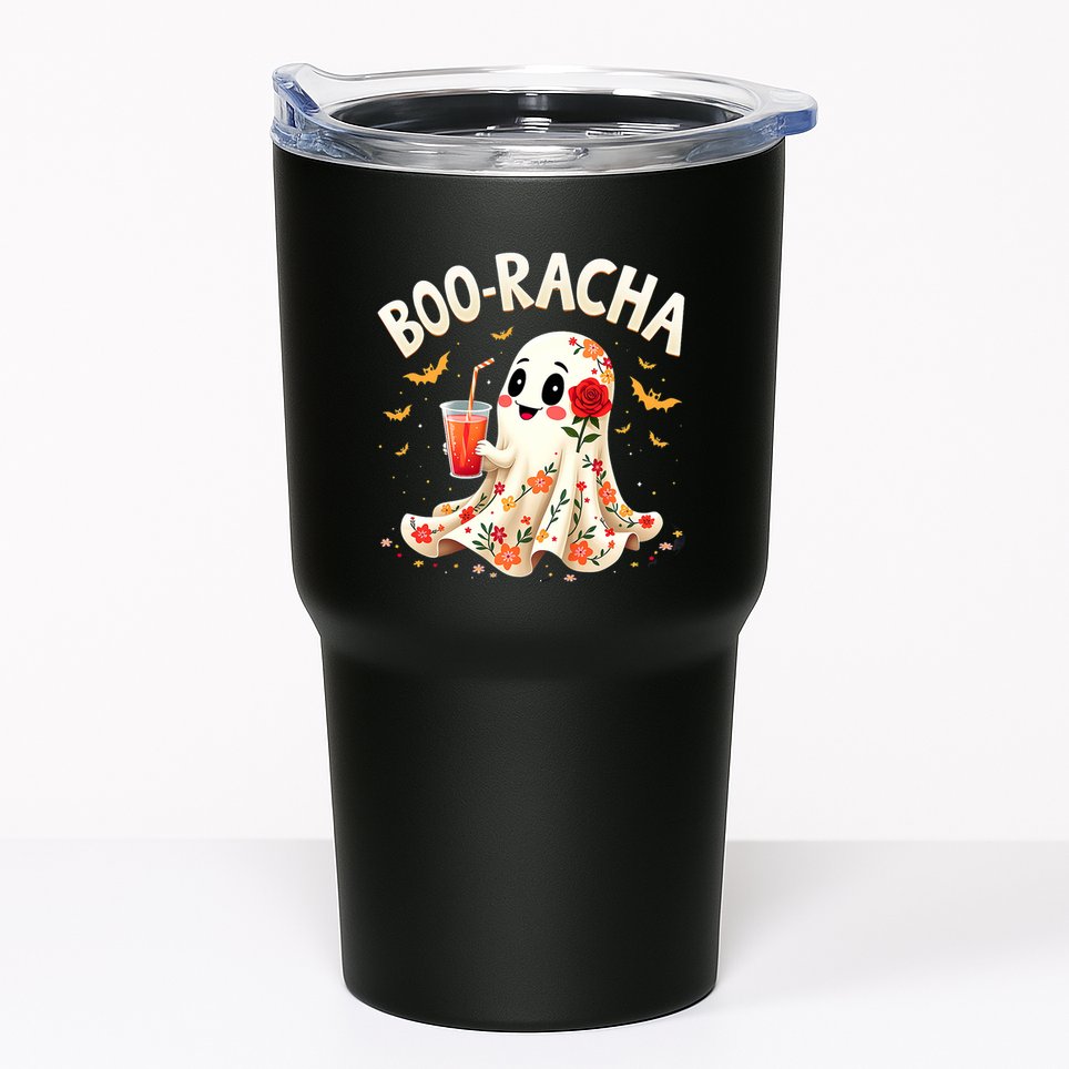 Booracha Cute Ghost Drink Fiesta Halloween Funny Tumbler