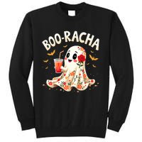 Booracha Cute Ghost Drink Fiesta Halloween Funny Tall Sweatshirt