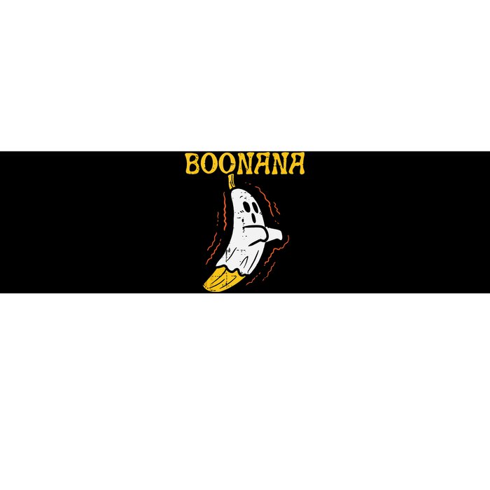 Boonana Cute Ghost Banana Halloween Costume Bumper Sticker