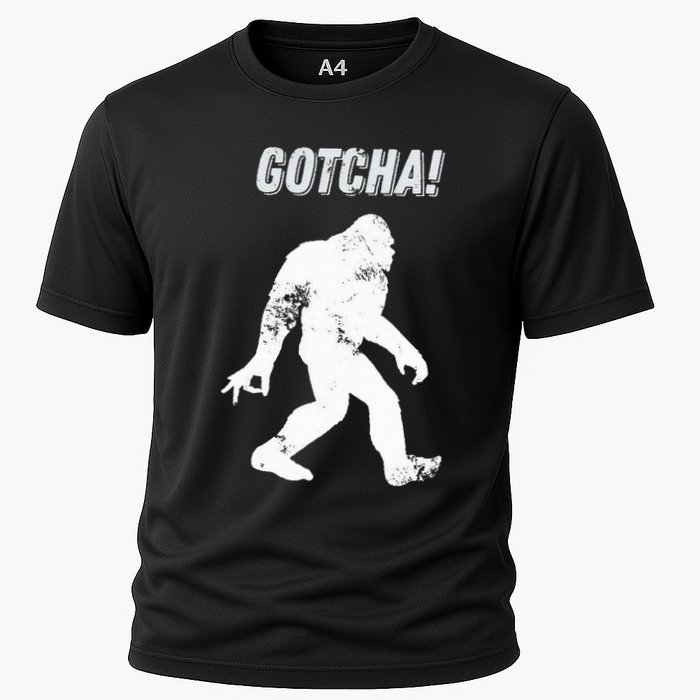Bigfoot Circle Game Gotcha Meme Ok Hand Performance Shirt