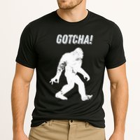 Bigfoot Circle Game Gotcha Meme Ok Hand Performance Shirt