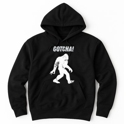 Bigfoot Circle Game Gotcha Meme Ok Hand Hoodie