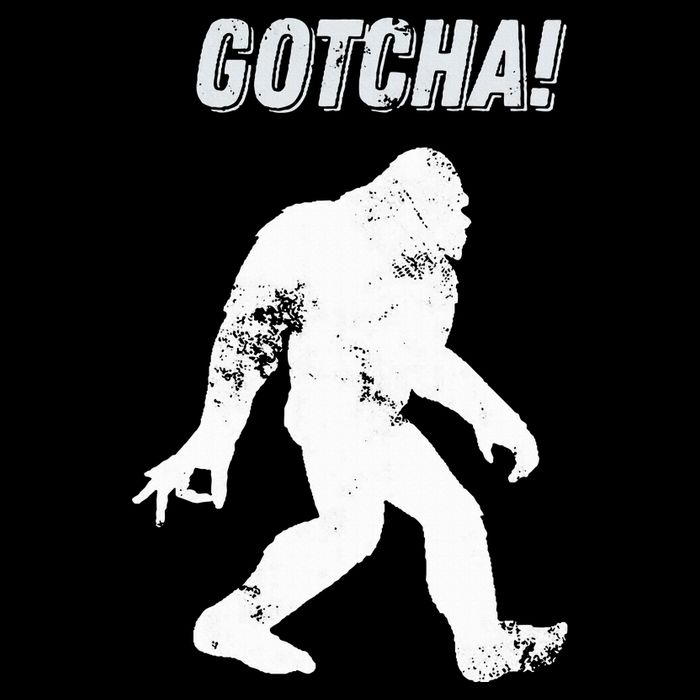 Bigfoot Circle Game Gotcha Meme Ok Hand Impact Tech Backpack