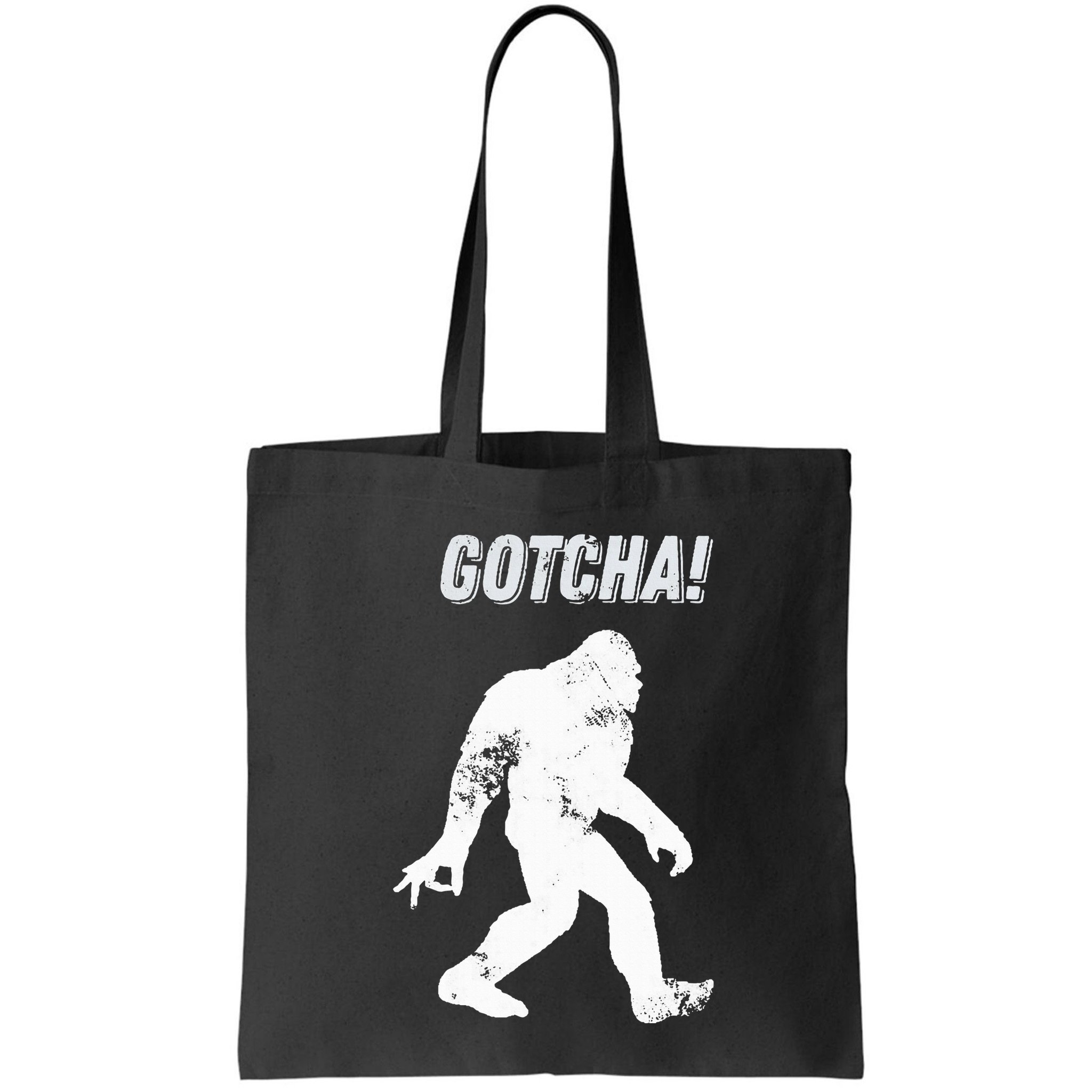 Bigfoot Circle Game Gotcha Meme Ok Hand Bag