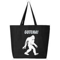 Bigfoot Circle Game Gotcha Meme Ok Hand 25L Jumbo Tote