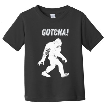 Bigfoot Circle Game Gotcha Meme Ok Hand Toddler T-Shirt