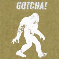 Bigfoot Circle Game Gotcha Meme Ok Hand Garment-Dyed Women's Muscle Tee