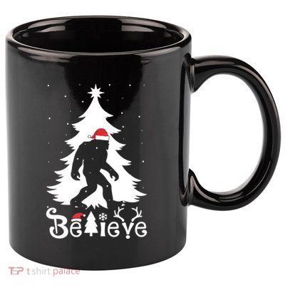 Bigfoot Christmas Gifts For Boy Girls Funny Christmas 11oz C Handle Ceramic Mug