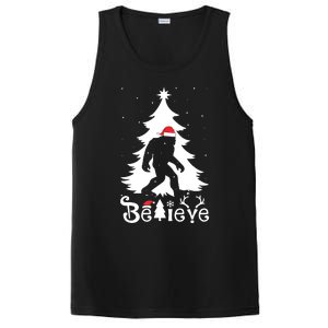 Bigfoot Christmas Gifts For Boy Girls Funny Christmas PosiCharge Competitor Tank