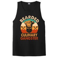 Bearded Culinary Gangster Cooking Funny BBQ Griller Chef PosiCharge Competitor Tank