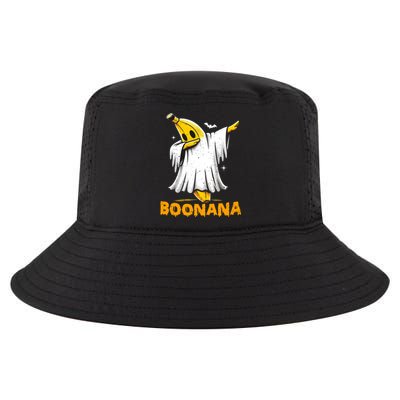 Boonana Cute Ghost Dabbing Funny Banana Halloween Cool Gift Cool Comfort Performance Bucket Hat