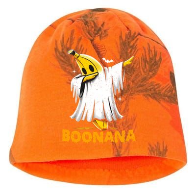 Boonana Cute Ghost Dabbing Funny Banana Halloween Cool Gift Kati - Camo Knit Beanie