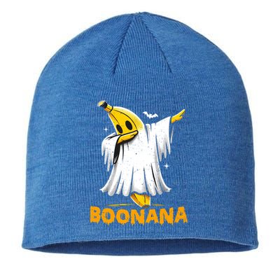 Boonana Cute Ghost Dabbing Funny Banana Halloween Cool Gift Sustainable Beanie