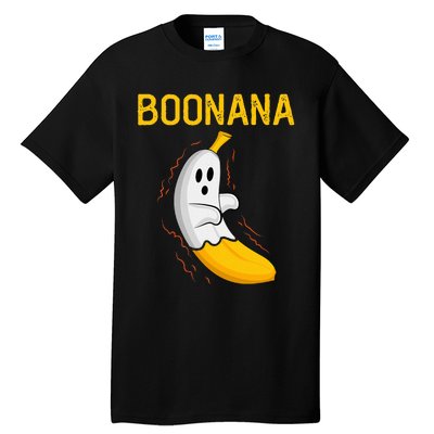 Boonana Cute Ghost Banana Halloween Tall T-Shirt