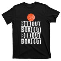 Basketball Coach Gift Box Out Saying funny player T-Shirt