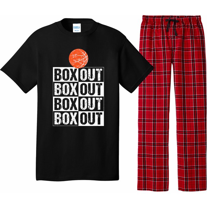 Basketball Coach Gift Box Out Saying funny player Pajama Set