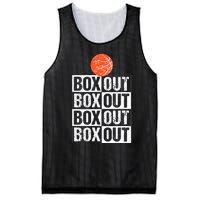 Basketball Coach Gift Box Out Saying funny player Mesh Reversible Basketball Jersey Tank