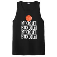 Basketball Coach Gift Box Out Saying funny player PosiCharge Competitor Tank