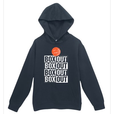 Basketball Coach Gift Box Out Saying funny player Urban Pullover Hoodie