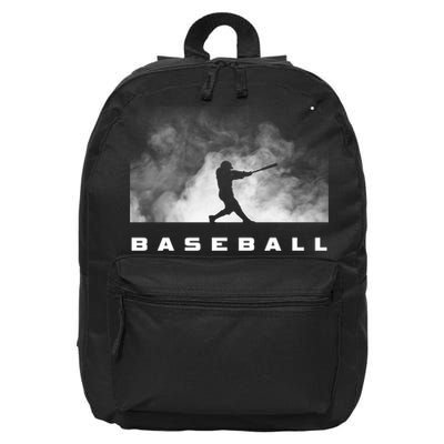 Baseball Clothing Gift Baseball Meaningful Gift 16 in Basic Backpack