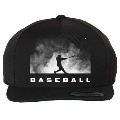 Baseball Clothing Gift Baseball Meaningful Gift Wool Snapback Cap