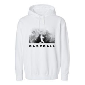 Baseball Clothing Gift Baseball Meaningful Gift Garment-Dyed Fleece Hoodie