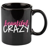 Beautiful Crazy Gift 11oz C Handle Ceramic Mug