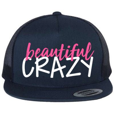 Beautiful Crazy Gift Flat Bill Trucker Hat