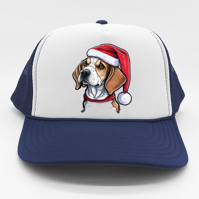 Beagle Christmas Gift Trucker Hat