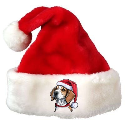 Beagle Christmas Gift Premium Christmas Santa Hat