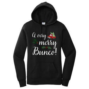 Bunco Christmas Gift Very Merry Bunco Women's Pullover Hoodie