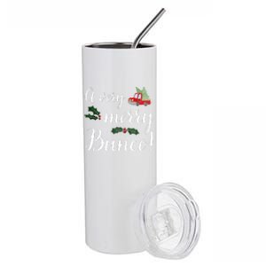 Bunco Christmas Gift Very Merry Bunco Stainless Steel Tumbler