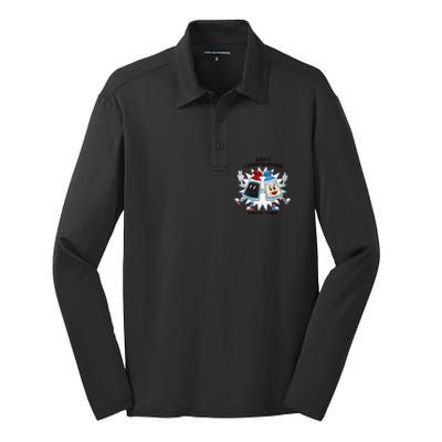 Best Combination Good Time Funny Silk Touch Performance Long Sleeve Polo