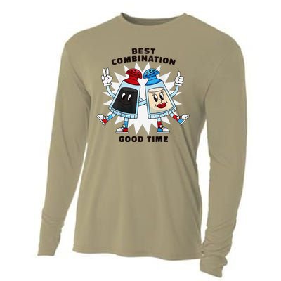 Best Combination Good Time Funny Cooling Performance Long Sleeve Crew