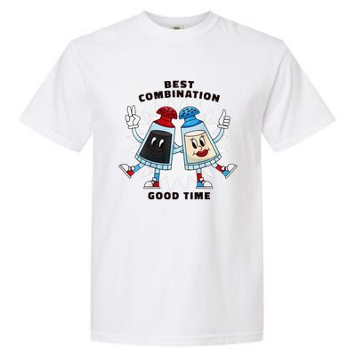 Best Combination Good Time Funny Garment-Dyed Heavyweight T-Shirt