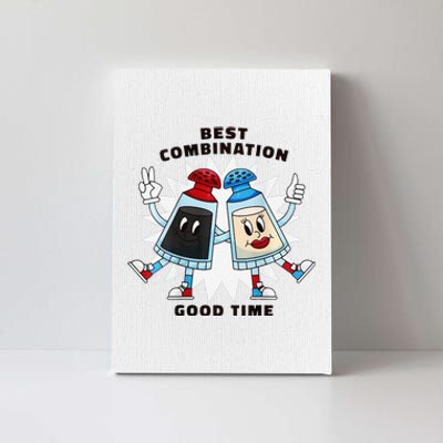 Best Combination Good Time Funny Canvas