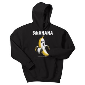 Boonana Cute Ghost Banana Halloween Kids Hoodie