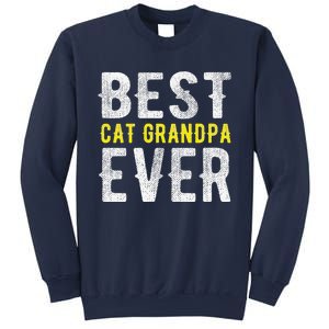 Best Cat Grandpa Ever Funny Sweatshirt