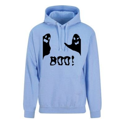 Boo Cute Ghost Retro Halloween Unisex Surf Hoodie