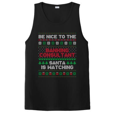 Banking Consultant Gift For Banking Consultant Ugly Sweater Gift PosiCharge Competitor Tank