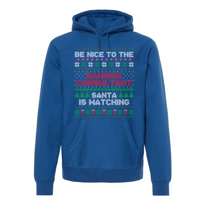 Banking Consultant Gift For Banking Consultant Ugly Sweater Gift Premium Hoodie