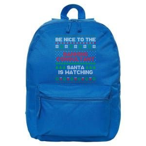 Banking Consultant Gift For Banking Consultant Ugly Sweater Gift 16 in Basic Backpack