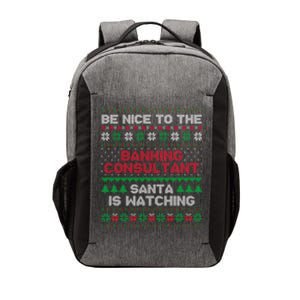 Banking Consultant Gift For Banking Consultant Ugly Sweater Gift Vector Backpack