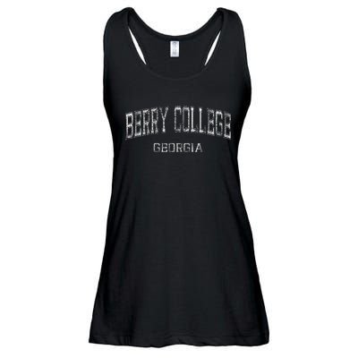 Berry College Georgia Retro Sports Design Ladies Essential Flowy Tank