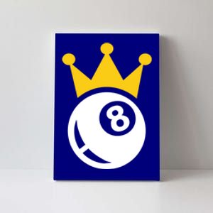 Billiards Crown Gift Canvas