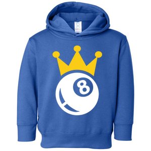 Billiards Crown Gift Toddler Hoodie