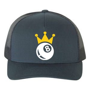 Billiards Crown Gift Yupoong Adult 5-Panel Trucker Hat