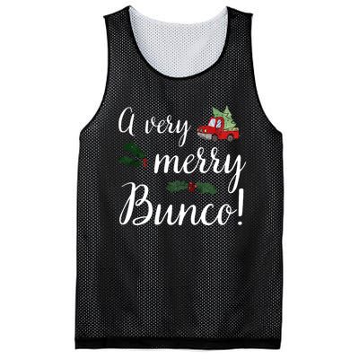 Bunco Christmas Gift Very Merry Bunco Mesh Reversible Basketball Jersey Tank